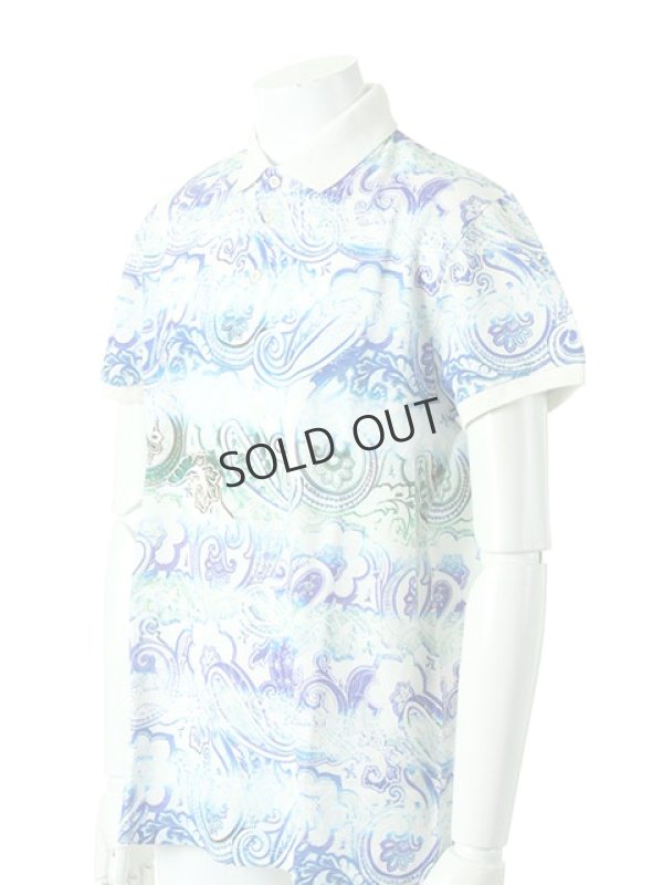 画像4: {SOLD}ETRO エトロ POLO STAMPATA STRETC　ポロシャツ{-ACS} (4)