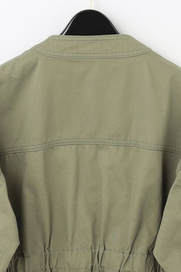 画像17: 【 40%OFF セール49,500円→29,700円】 グレースコンチネンタル|GRACE CONTINENTAL ビジューノーカラーアーミージャケット{0122301096-19KHA-BBA} (17)