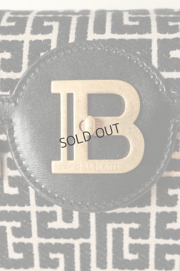 画像4: {SOLD}BALMAIN バルマン BF1 BAG BBUZZ 23-MONOGRAM{12DB599TJGH-GFE-BAA} (4)