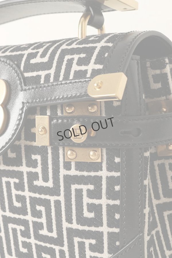 画像5: {SOLD}BALMAIN バルマン BF1 BAG BBUZZ 23-MONOGRAM{12DB599TJGH-GFE-BAA} (5)
