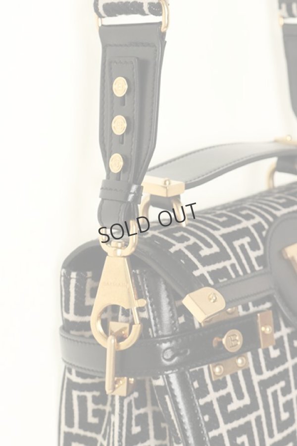 画像7: {SOLD}BALMAIN バルマン BF1 BAG BBUZZ 23-MONOGRAM{12DB599TJGH-GFE-BAA} (7)