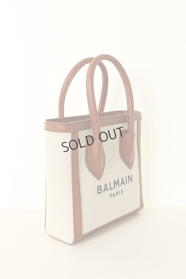 画像4: {SOLD}BALMAIN バルマン BF1 BAG B-ARMY SHOPPER 24{12FA660TCFN-GEM-BAA} (4)