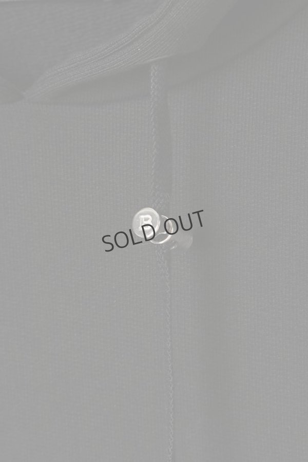 画像4: {SOLD}BALMAIN バルマン BH2 C&S PULL HOODIE SILV EMBOS{12JR002B160-EAC-BAA} (4)