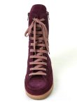 画像3: ANN DEMEULEMEESTER アンドゥムルメステール SHOES SCAMOSCIATO AUBERGINE + SCAMOSCIATO MACARON{1314234302038/131-4234-302-038(21-03-931039)-ACS} (3)