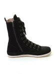 画像2: 【 50%OFF セール137,500円→68,750円】 ANN DEMEULEMEESTER アンドゥムルメステール SHOES SCAMOSCIATO NERO + SCAMOSCIATO GLICINE{1314234302099/131-4234-302-099(21-03-931040-913)-ACS} (2)