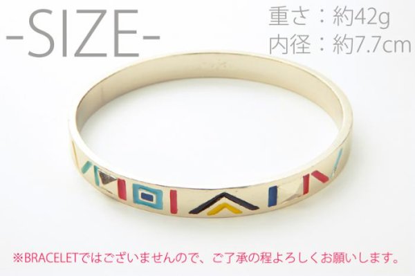 画像2: joujou ジュジュ BAG HOOP-GEOMETRIC GOLD-{-ACA} (2)