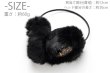 画像3: joujou ジュジュ EAR MUFFLER-BLACK-{-ACA} (3)