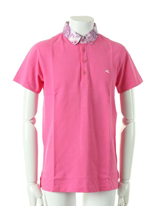 画像2: 【 50%OFF セール36,300円→18,150円】 ETRO エトロ POLO M/M COLLO B.D.　ポロシャツ{-ACS} (2)