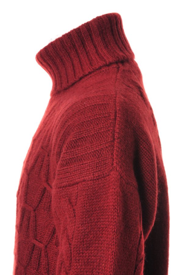 画像4: 【 50%OFF セール209,000円→104,500円】 ETRO エトロ T-NECK PUNTO TRECCIA　タートルニット{14064-9584-0300-ACA} (4)