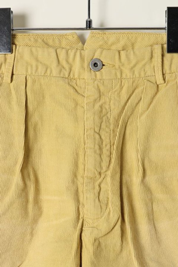 画像2: 【 50%OFF セール39,600円→19,800円】 ISAMU KATAYAMA / BACK LASH イサムカタヤマ/バックラッシュ コーデュロイ+シープレザーショーツ{-ADS} (2)