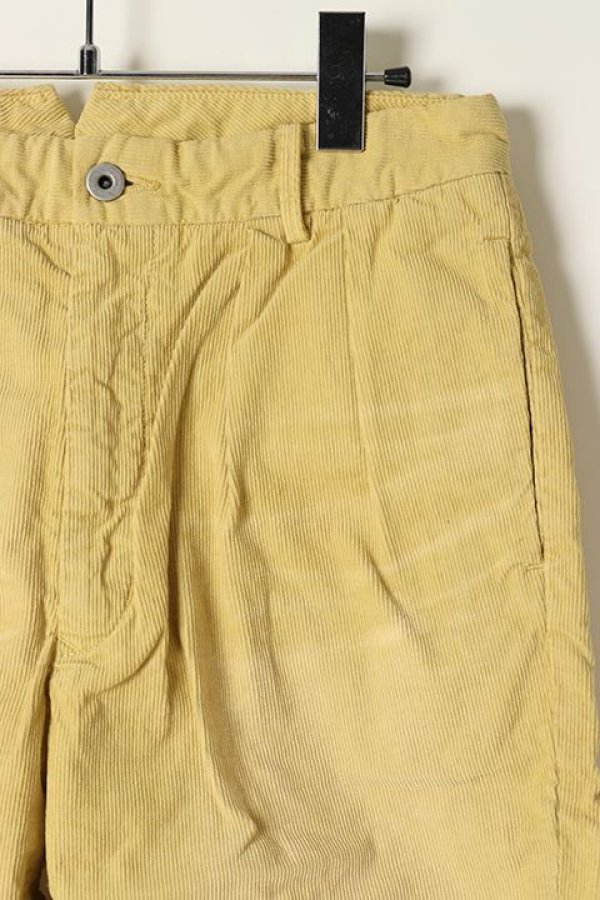 画像3: 【 50%OFF セール39,600円→19,800円】 ISAMU KATAYAMA / BACK LASH イサムカタヤマ/バックラッシュ コーデュロイ+シープレザーショーツ{-ADS} (3)