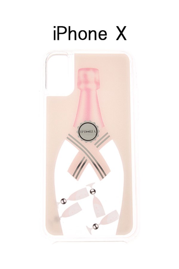 画像1: 【 60%OFF セール｜8,470円→3,388円】 IPHORIA アイフォリア CHAMPAGNE NUDE【リキッドコレクション】【iPhone X】{-AGA} (1)