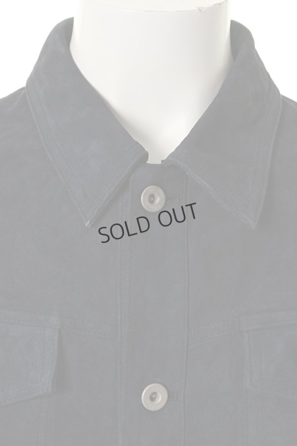 画像4: {SOLD}ISAMU KATAYAMA BACKLASH イサムカタヤマバックラッシュ FILERO ジャパンカーフスエード製品顔料染めGジャン{-AGS} (4)