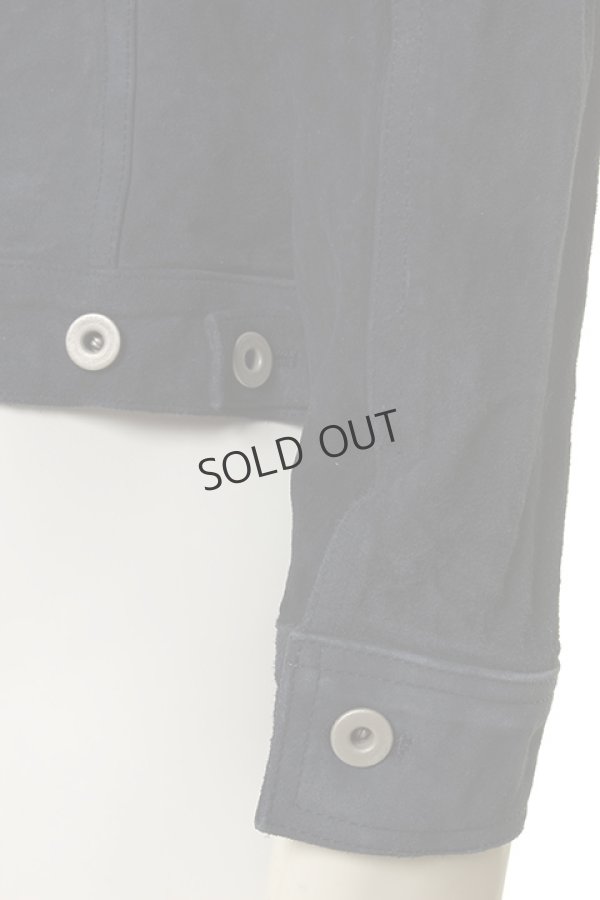 画像5: {SOLD}ISAMU KATAYAMA BACKLASH イサムカタヤマバックラッシュ FILERO ジャパンカーフスエード製品顔料染めGジャン{-AGS} (5)