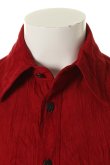 画像4: 【周年記念 24%OFF ｜121,000円→91,960円】 ISAMU KATAYAMA BACKLASH イサムカタヤマバックラッシュ SPICY CITY カンガルースエード製品洗いシャツ{-AGS} (4)