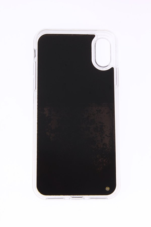 画像2: ▽ 60%OFF アウトレットセール|8,470円→3,388円▽ IPHORIA アイフォリア Nail Polish Black with Golden Glitter【リキッドコレクション】【iPhone X】{-AHS} (2)