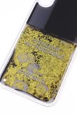 画像5: 【 60%OFF セール｜8,470円→3,388円】 IPHORIA アイフォリア Nail Polish Black with Golden Glitter【リキッドコレクション】【iPhone X】{-AHS} (5)