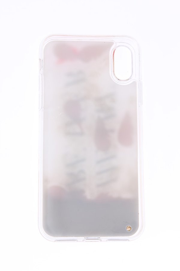 画像2: ▽ 60%OFF アウトレットセール|8,470円→3,388円▽ IPHORIA アイフォリア Transparent Heartbreaker with Floating Hearts and Glitter【リキッドコレクション】【iPhone X】{-AHS} (2)