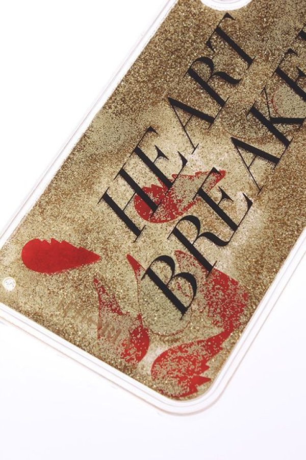 画像5: ▽ 60%OFF アウトレットセール|8,470円→3,388円▽ IPHORIA アイフォリア Transparent Heartbreaker with Floating Hearts and Glitter【リキッドコレクション】【iPhone X】{-AHS} (5)