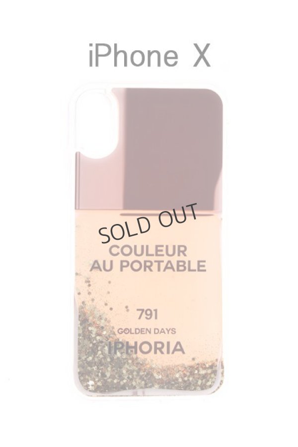 画像1: {SOLD}IPHORIA アイフォリア Nailpolish Gold Light【リキッドコレクション】【iPhoneX/XS】{-AHA} (1)