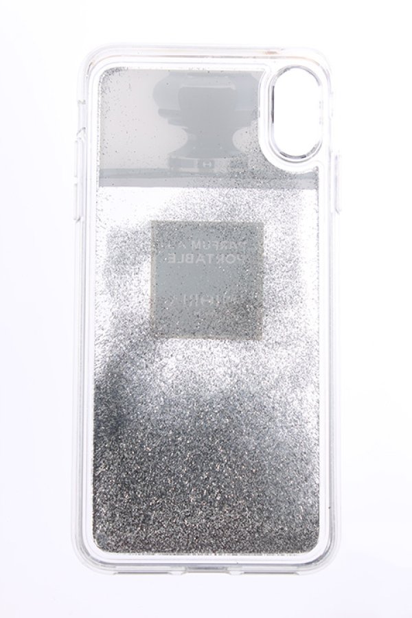 画像2: ▽ 60%OFF アウトレットセール|8,470円→3,388円▽ IPHORIA アイフォリア Silver Glitter【リキッドコレクション】【iPhoneXS Max】{-AHA} (2)