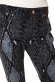 画像4: Dress Camp ドレスキャンプ 蛇柄フロッキースキニー{-AEA} (4)