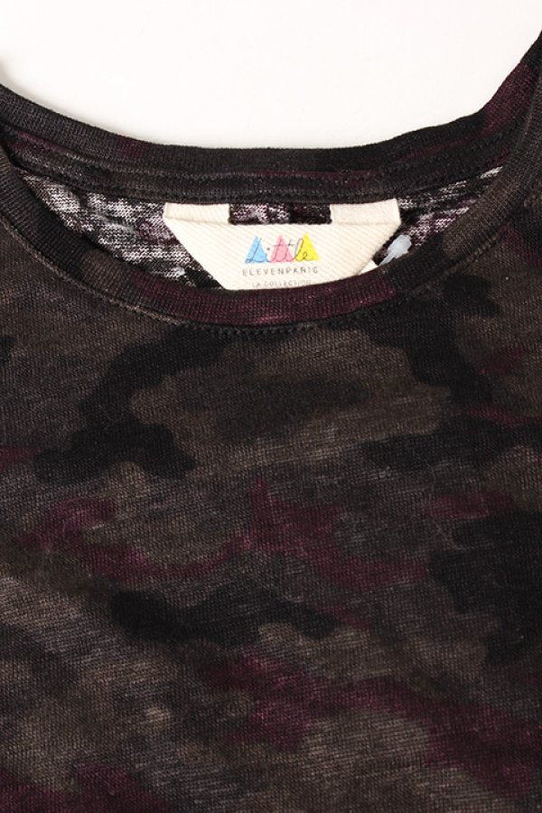 画像5: 【 50%OFF セール7,260円→3,630円】 ★KIDS/BABY★ LITTLE ELEVEN PARIS リトル・イレブン・パリ TINA TOP UNISEX{-AEA} (5)