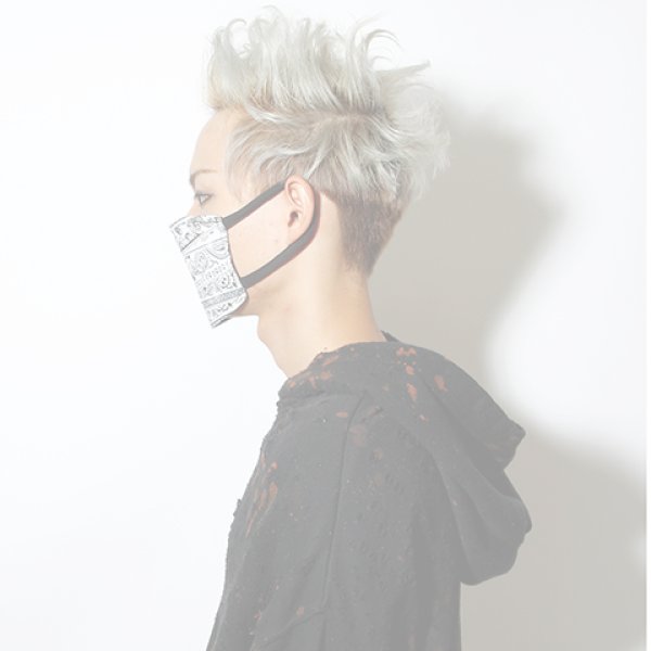 画像7:   INFECTION インフェクション HALF BANDANA MASK{-BJS} (7)
