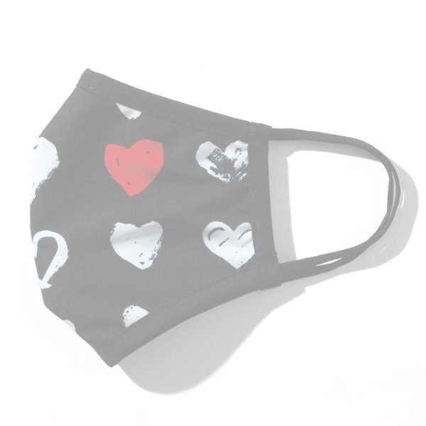 画像2:   UNFECTION アンフェクション HEART MASK{-BJA} (2)