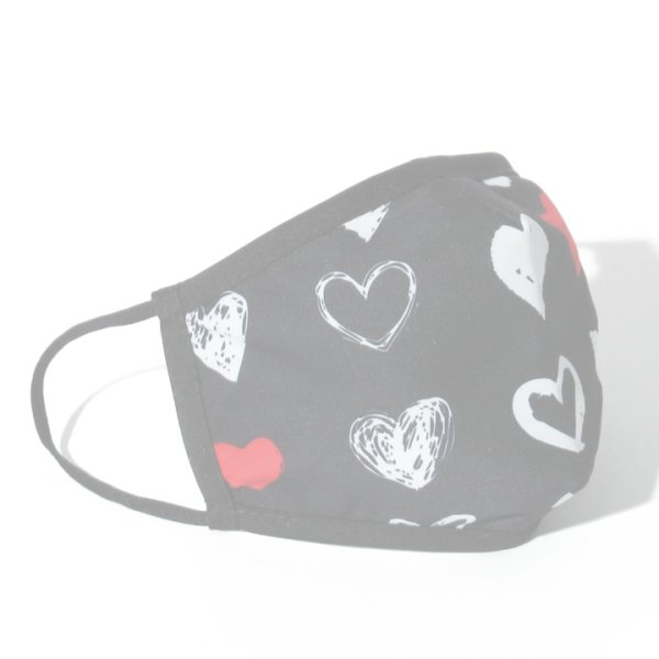 画像3:   UNFECTION アンフェクション HEART MASK{-BJA} (3)