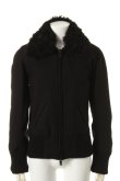 画像1: 【 50%OFF セール275,000円→137,500円】 ANN DEMEULEMEESTER アンドゥムルメステール BOMBER JACKET CONRAD BLACK+LAURENZ BLACK{21-41-462014-013-AFA} (1)