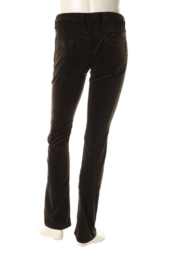 画像2: 【 50%OFF セール38,500円→19,250円】 ISAMU KATAYAMA BACKLASH イサムカタヤマバックラッシュ コットンストレッチベロアパンツ{-AFA} (2)