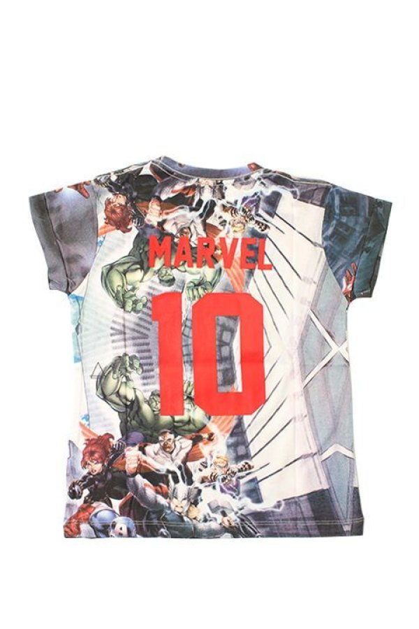 画像2: 【 50%OFF セール6,050円→3,025円】 ★KIDS/BABY★ LITTLE ELEVEN PARIS リトル・イレブン・パリ MAREL SS T-SHIRT{-AFA} (2)