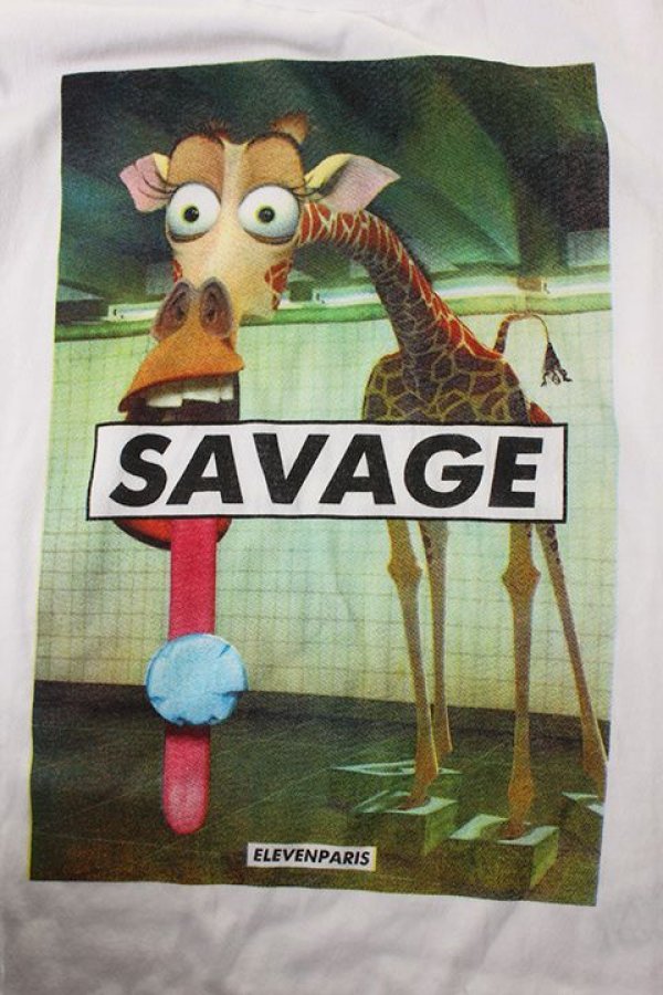 画像3: 【 50%OFF セール4,290円→2,145円】 ★KIDS/BABY★ LITTLE ELEVEN PARIS リトル・イレブン・パリ SAGI SS T-SHIRT{-AFS} (3)