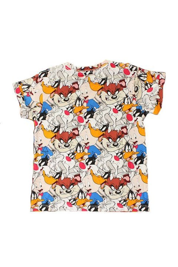 画像2: 【 50%OFF セール5,390円→2,695円】 ★KIDS/BABY★ LITTLE ELEVEN PARIS リトル・イレブン・パリ LOONEYOVER SS T-SHIRT{-AFS} (2)