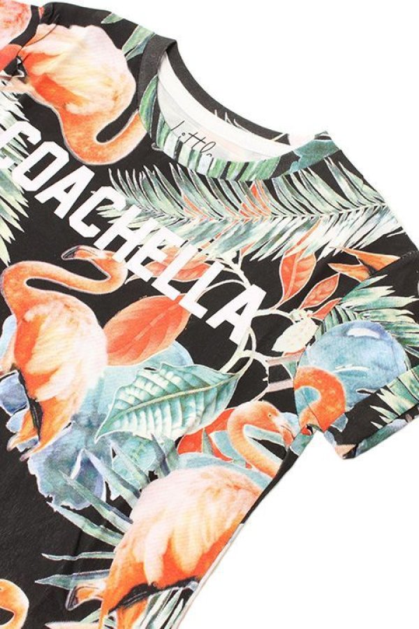 画像3: 【 50%OFF セール6,490円→3,245円】 ★KIDS/BABY★ LITTLE ELEVEN PARIS リトル・イレブン・パリ GOACHELLA SS T-SHIRT{-AFS} (3)