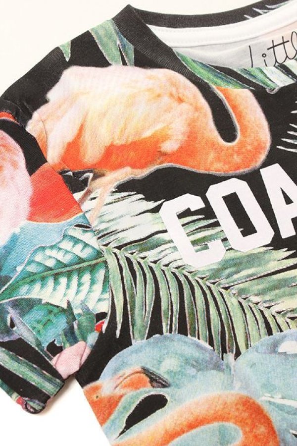 画像4: 【 50%OFF セール6,490円→3,245円】 ★KIDS/BABY★ LITTLE ELEVEN PARIS リトル・イレブン・パリ GOACHELLA SS T-SHIRT{-AFS} (4)