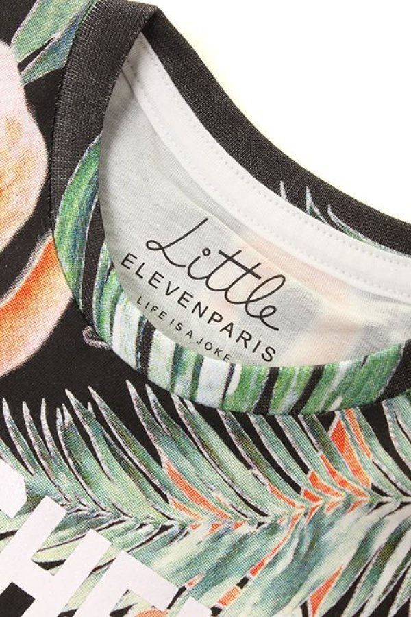 画像5: 【 50%OFF セール6,490円→3,245円】 ★KIDS/BABY★ LITTLE ELEVEN PARIS リトル・イレブン・パリ GOACHELLA SS T-SHIRT{-AFS} (5)