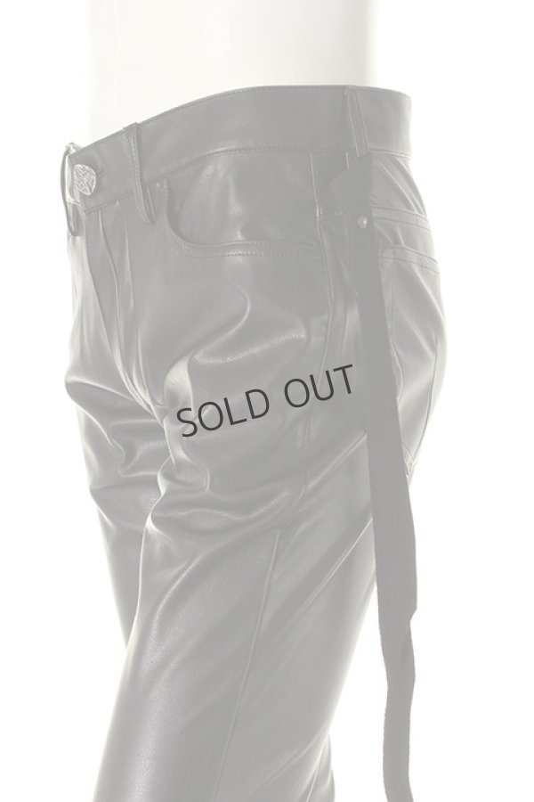 画像4: {SOLD}SEIGEKI 青激 セイゲキ フェアリーレザーパンツ{-AFS} (4)