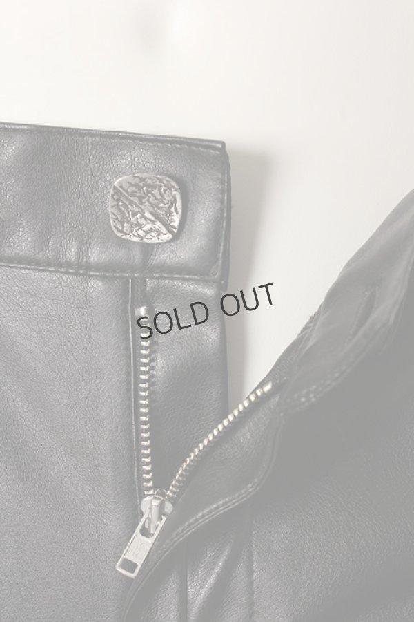 画像5: {SOLD}SEIGEKI 青激 セイゲキ フェアリーレザーパンツ{-AFS} (5)