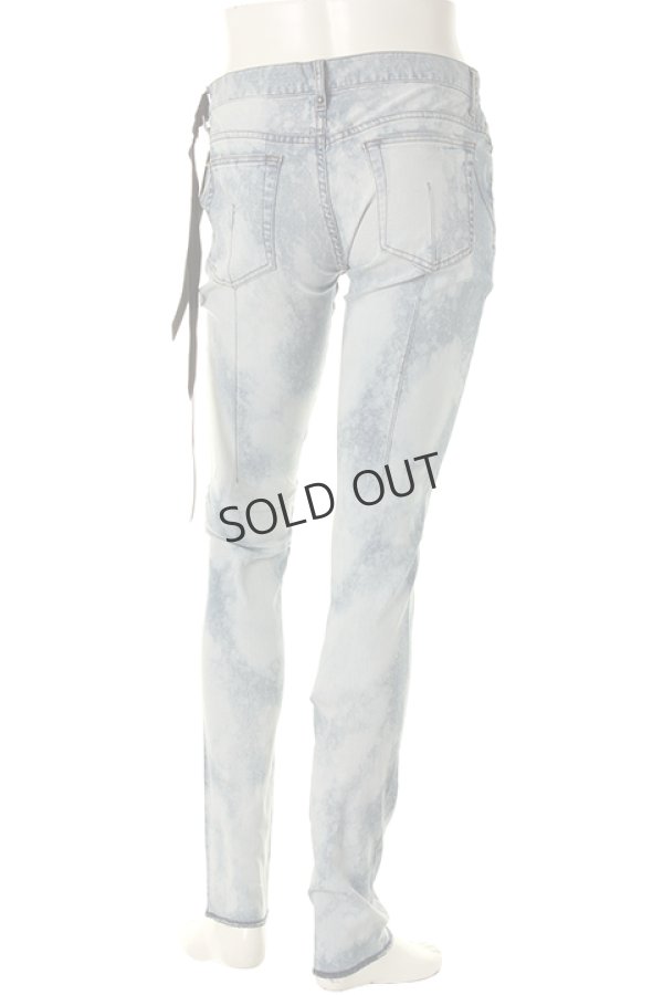 画像2: {SOLD}SEIGEKI 青激 セイゲキ SPLATTER INDIGO BLEACH SKIN DENIM{-AGS} (2)