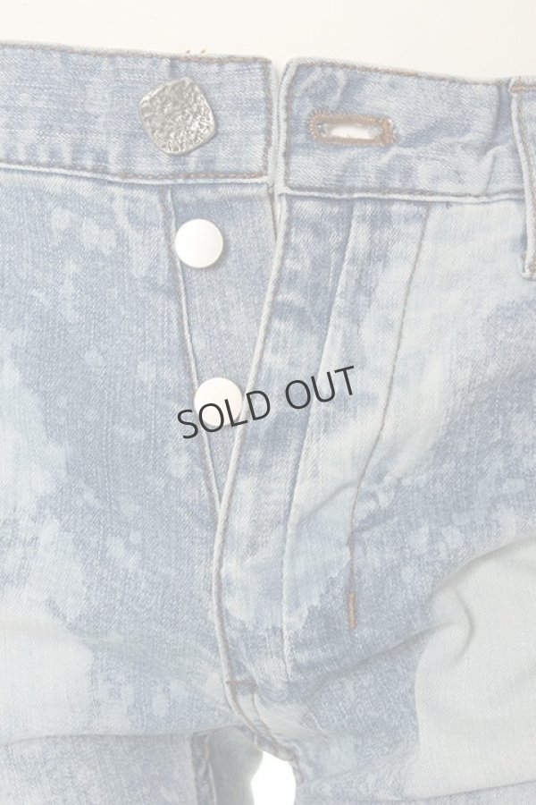 画像5: {SOLD}SEIGEKI 青激 セイゲキ SPLATTER INDIGO BLEACH SKIN DENIM{-AGS} (5)
