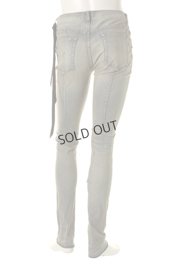画像2: {SOLD}SEIGEKI 青激 セイゲキ AQUA SANDY WASH SKIN DENIM{-AGS} (2)