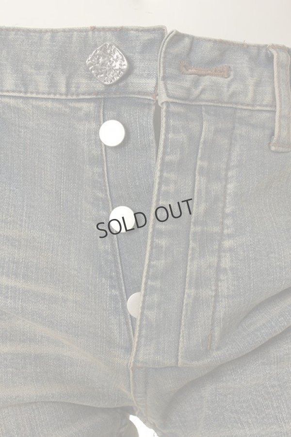 画像5: {SOLD}SEIGEKI 青激 セイゲキ AQUA SANDY WASH SKIN DENIM{-AGS} (5)
