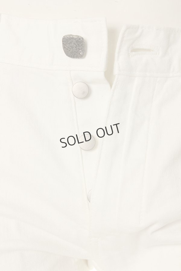 画像5: {SOLD}SEIGEKI 青激 セイゲキ HALF WASH(RISE) SKIN DENIM{17SGSSH-WHITEROW-AGS} (5)