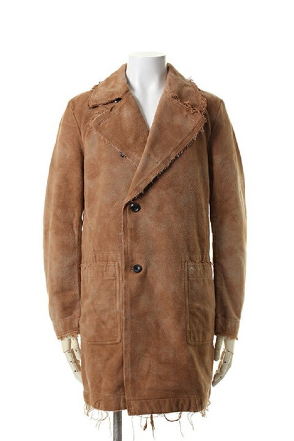 画像2: 【 50%OFF セール66,000円→33,000円】 roarguns ロアーガンズ HOT FIX COTTON FLEECE COAT{-AHA} (2)