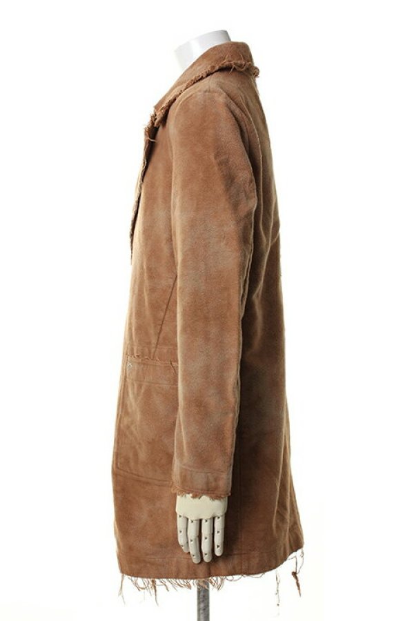 画像4: 【 50%OFF セール66,000円→33,000円】 roarguns ロアーガンズ HOT FIX COTTON FLEECE COAT{-AHA} (4)