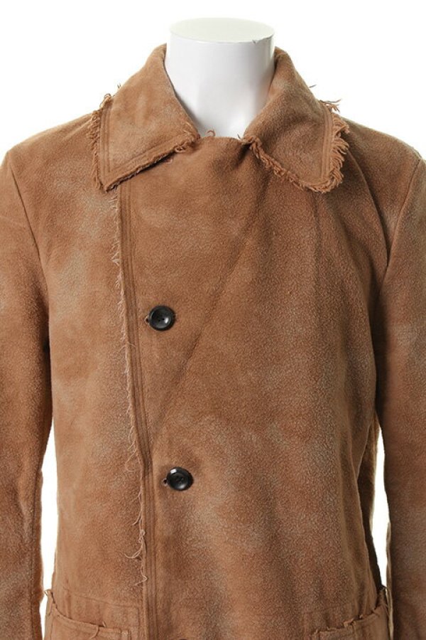 画像5: 【 50%OFF セール66,000円→33,000円】 roarguns ロアーガンズ HOT FIX COTTON FLEECE COAT{-AHA} (5)