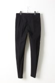 画像2: ANN DEMEULEMEESTER アンドゥムルメステール TROUSERS FLEX{1901-3410-211-099-BLK-AIS} (2)