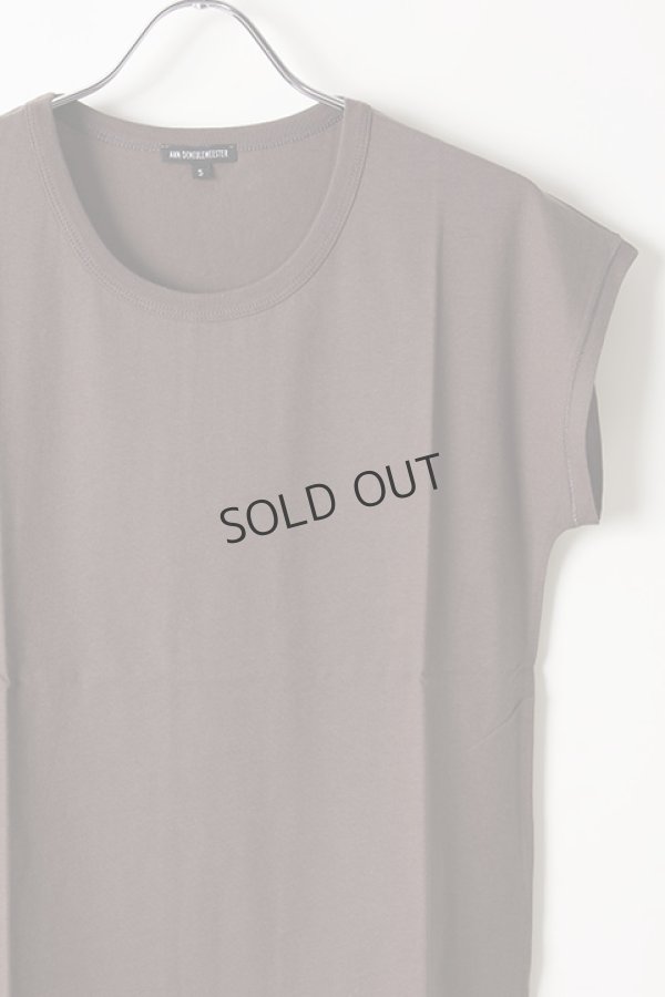 画像3: {SOLD}ANN DEMEULEMEESTER アンドゥムルメステール T-SHIRT UNICOTTON MUD{1901-3802-240-060-MUD-AIS} (3)